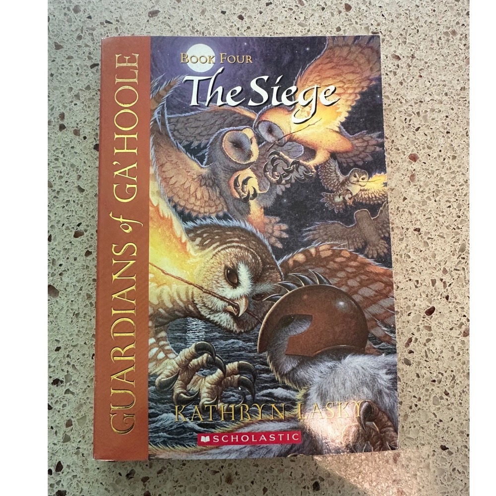 Guardians of Ga'Hoole Book 4 The Siege Kathryn Lasky Scholastic Paperback Book